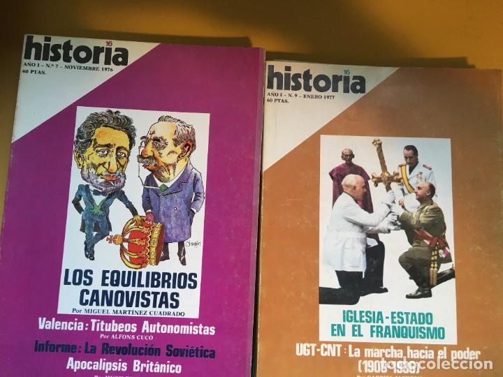 Libros de segunda mano: Colecci&oacute;n Historia 16 - Foto 5