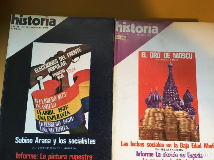 Libros de segunda mano: Colecci&oacute;n Historia 16 - Foto 6