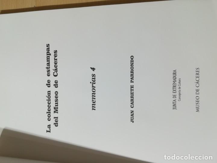 Libros de segunda mano: COLECCI&Oacute;N ESTAMPAS MUSEO CACERES / MEMORIAS / / AL48 - Foto 5