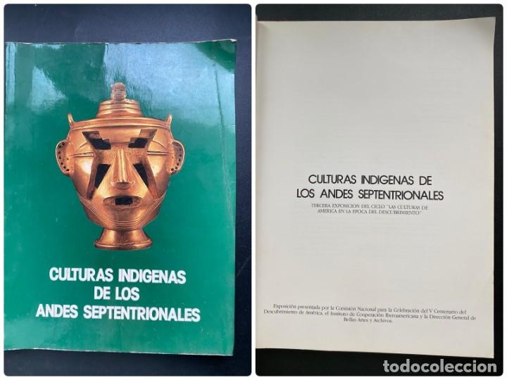 Gebrauchte B&uuml;cher: CLTURAS INDIGENAS DE LOS ANDES SEPTENTRIONALES. MADRID, 1985. PAGS: 169