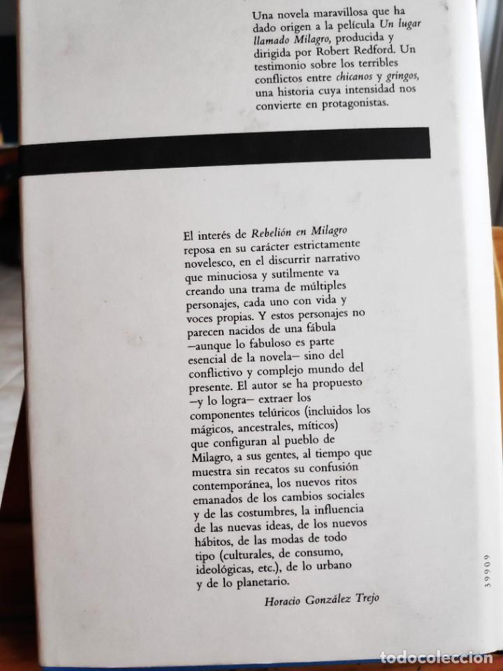 Libros de segunda mano: Rebeli&oacute;n en milagro, John Nichols, Circulo de Lectores - Foto 6