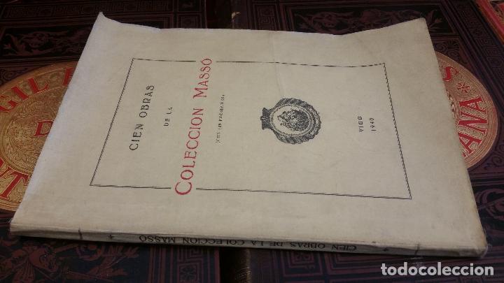 Libros de segunda mano: 1940 - Cien obras de la Colecci&oacute;n Mass&oacute; (con 128 facs&iacute;miles) - Foto 1