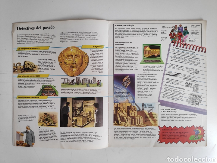 Libros de segunda mano: Libro. El joven cientifico, El libro de la Arqueologia. Ediciones Plesa. 1986 - Foto 4