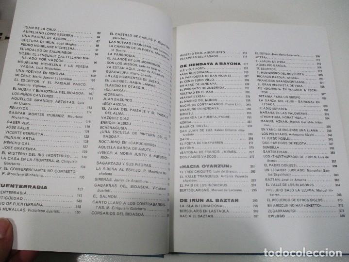 Libros de segunda mano: LEONARDO URTEAGA Gu&iacute;a sentimental del Vidasoa W8410 - Foto 3