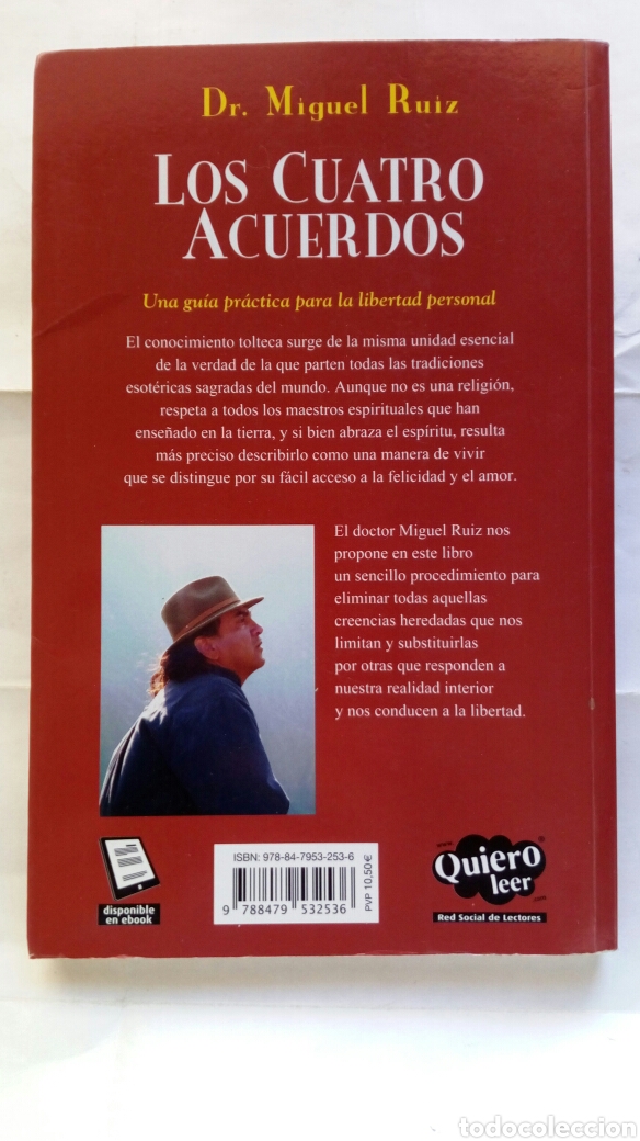 Los Cuatro Acuerdos Dr Miguel Ruiz Comprar En Todocoleccion 321997923 5504