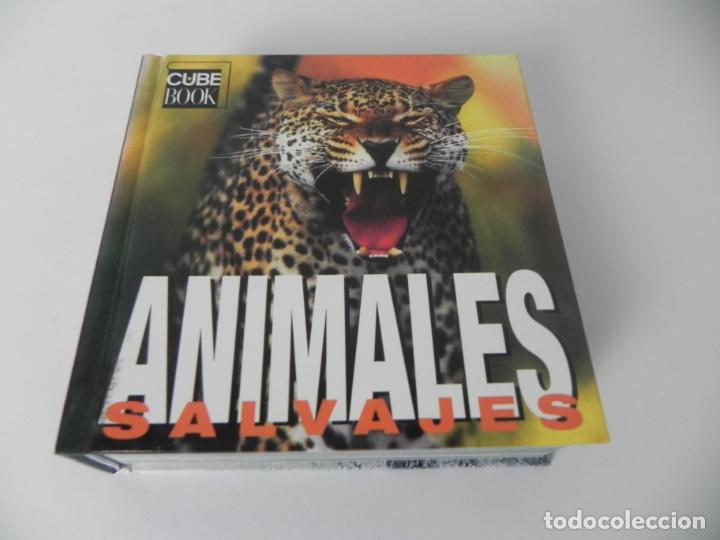 Libros de segunda mano: ANIMALES SALVAJES (CUBE BOOK) EDICIONES LU - Foto 2