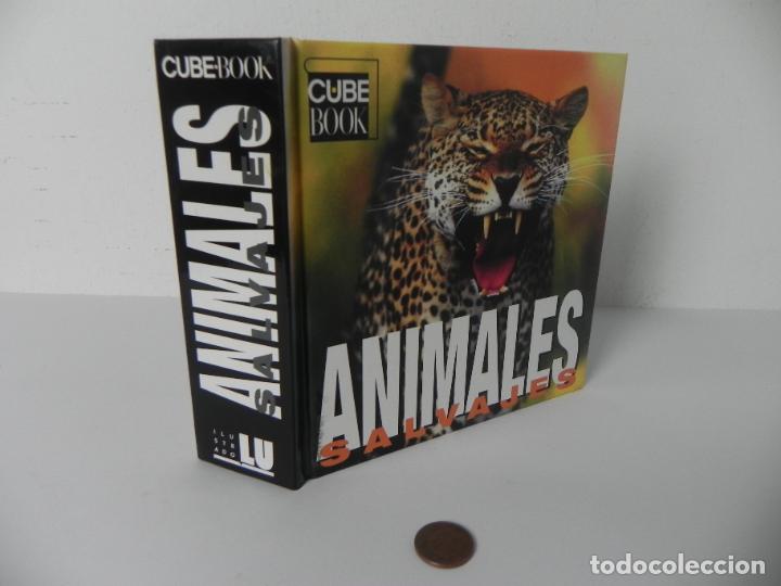 Libros de segunda mano: ANIMALES SALVAJES (CUBE BOOK) EDICIONES LU - Foto 1