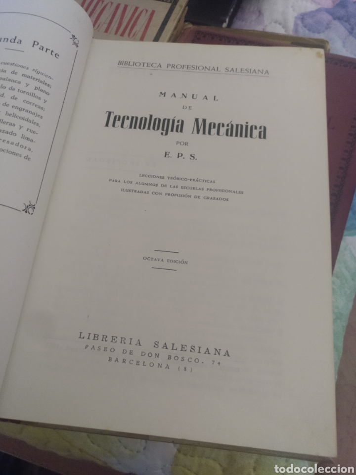 Libros de segunda mano: Tecnolog&iacute;a Mec&aacute;nica II - Foto 2