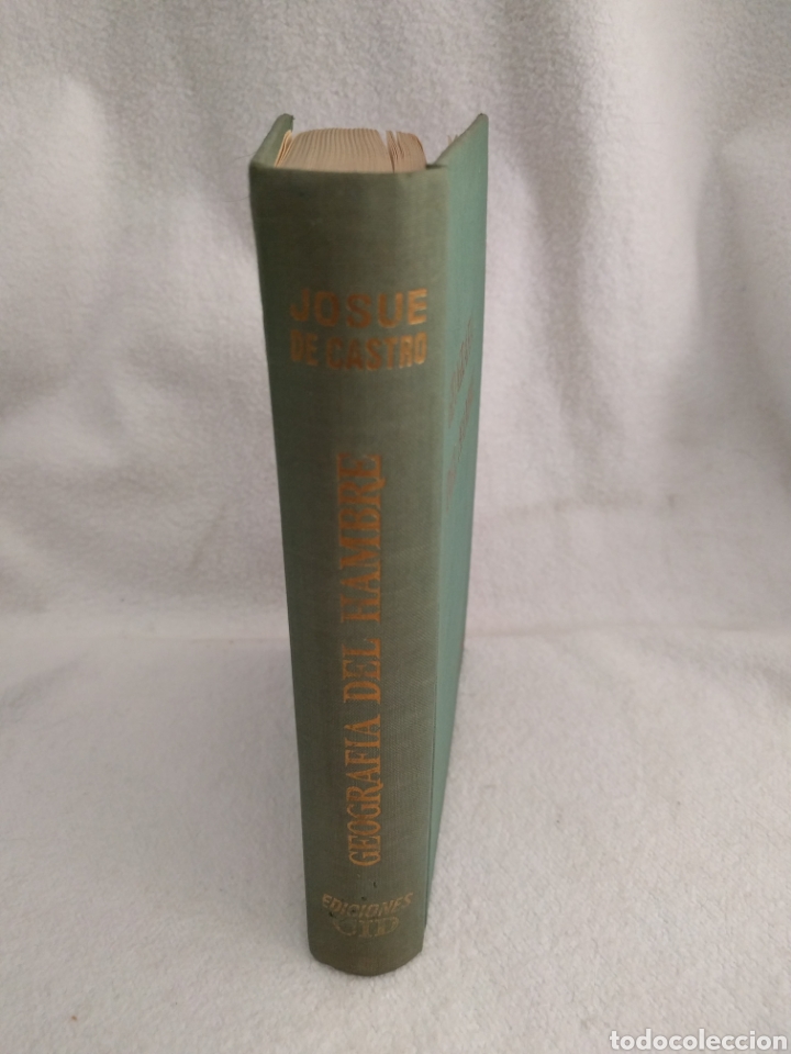 Libros de segunda mano: Geograf&iacute;a de hambre. V&oacute;rtice. - Foto 4