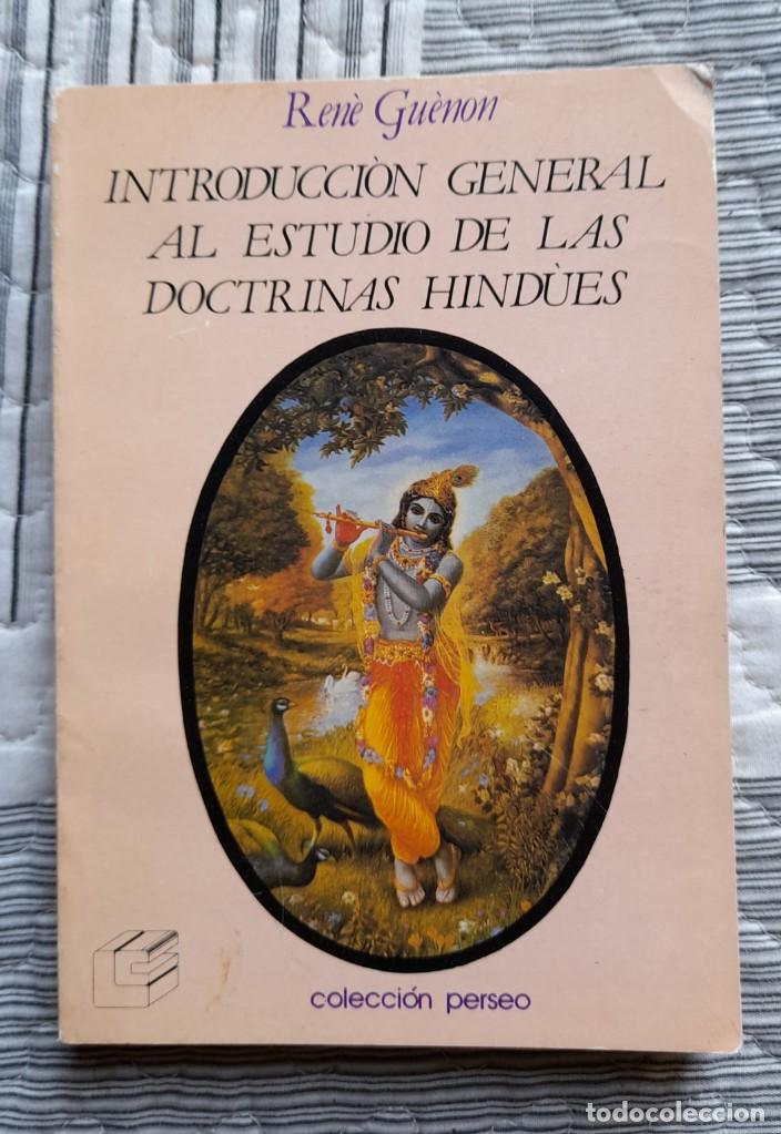 Libros de segunda mano: Introducci&oacute;n general al estudio de las doctrinas hind&uacute;es - Foto 1
