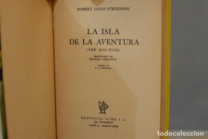 Libros de segunda mano: 1955.- LA ISLA DE LA AVENTURA. STEVENSON - Foto 3