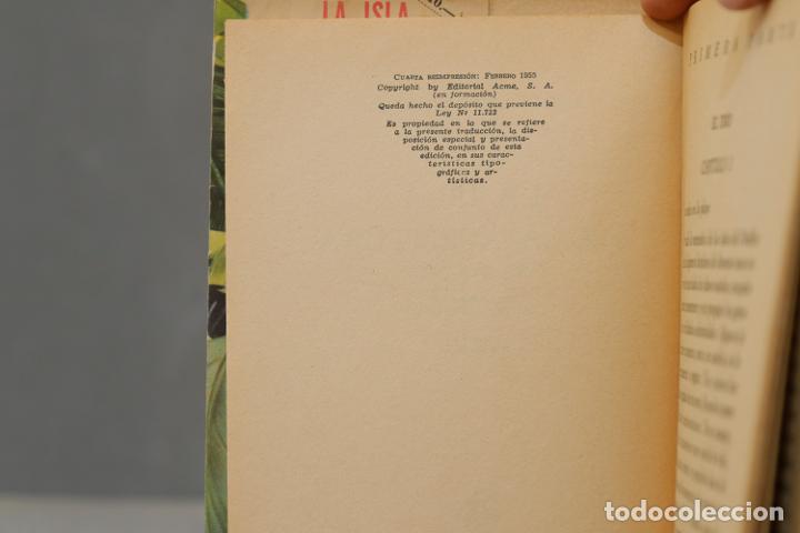 Libros de segunda mano: 1955.- LA ISLA DE LA AVENTURA. STEVENSON - Foto 4