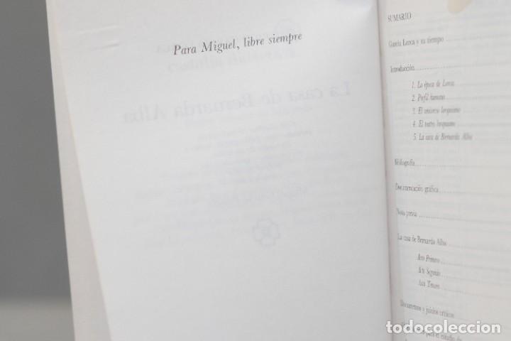 Libros de segunda mano: 1986.- LA CASA DE BERNARDA ALBA. LORCA. CASTALIA - Foto 4