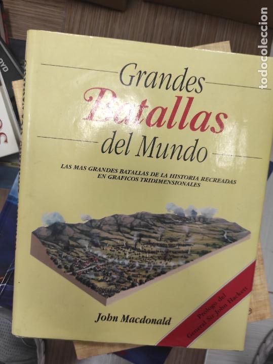 Libros de segunda mano: GRANDES BATALLAS DEL MUNDO. JOHN MACDONALD. FOLIO - Foto 1