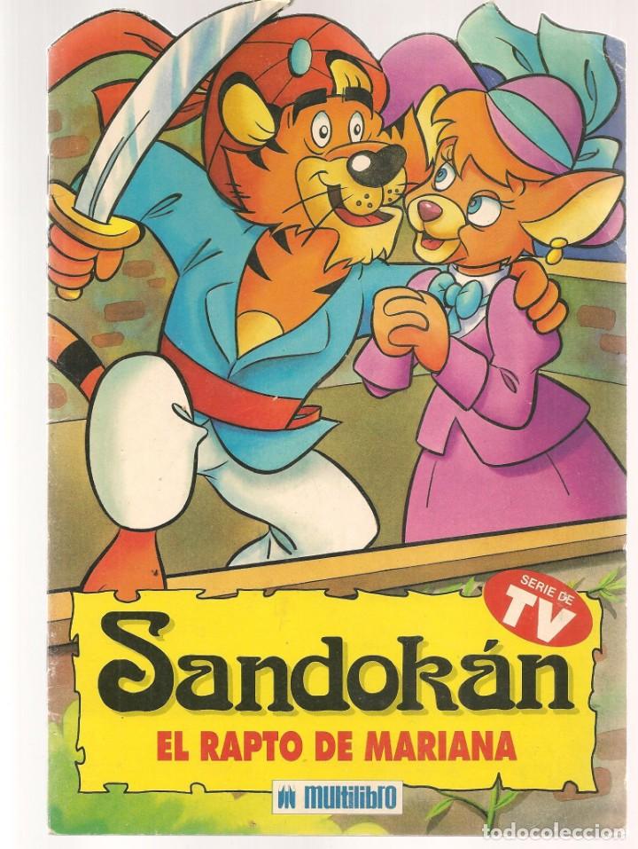 Libros de segunda mano: CUENTO TROQUELADO. SANDOK&Aacute;N. SERIE DE TV. MULTILIBRO. (C/A23) - Foto 1