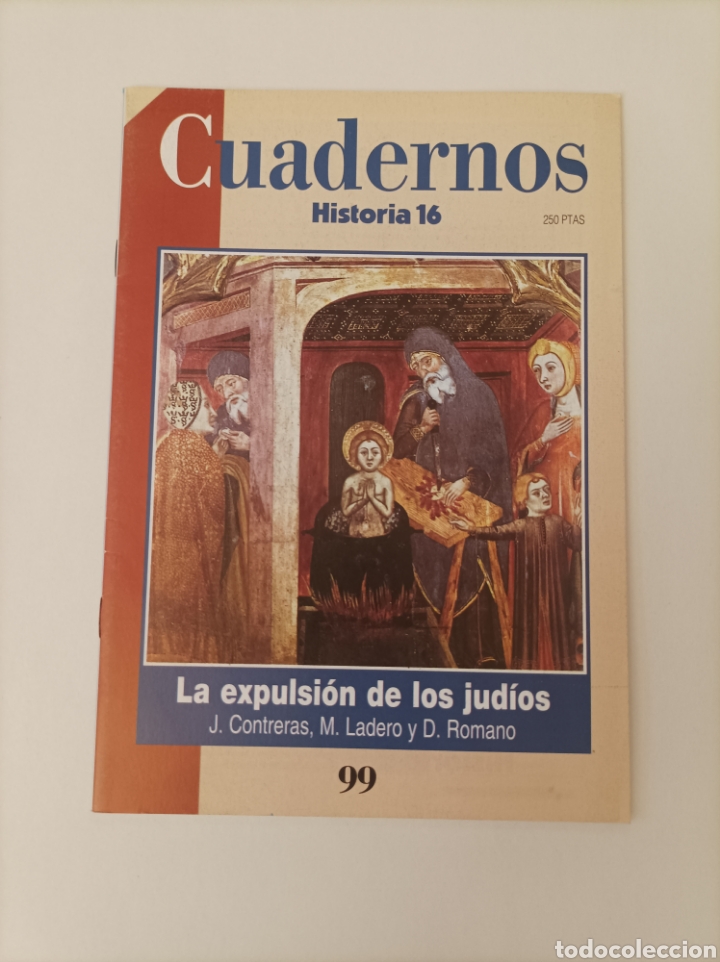 Libros de segunda mano: CUADERNOS HISTORIA 16. 99. La expulsi&oacute;n de los jud&iacute;os / VV AA. - Foto 1
