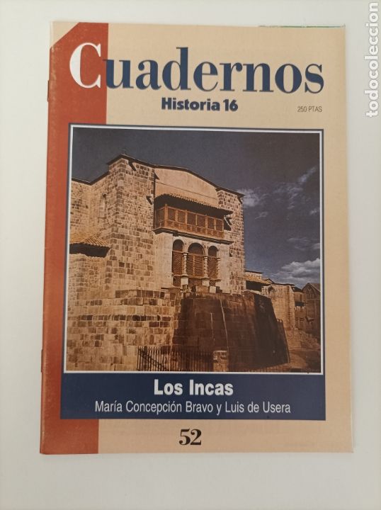 Libros de segunda mano: CUADERNOS HISTORIA 16. 52. Los Incas / VV.AA . - Foto 1