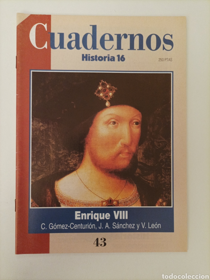 Libros de segunda mano: CUADERNOS HISTORIA 16. 43. Enrique VIII / VV.AA. - Foto 1