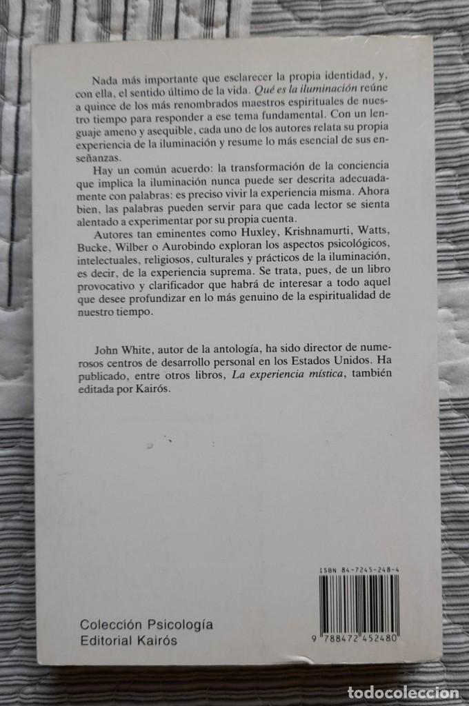 Libros de segunda mano: Qu&eacute; es la iluminaci&oacute;n - Foto 2