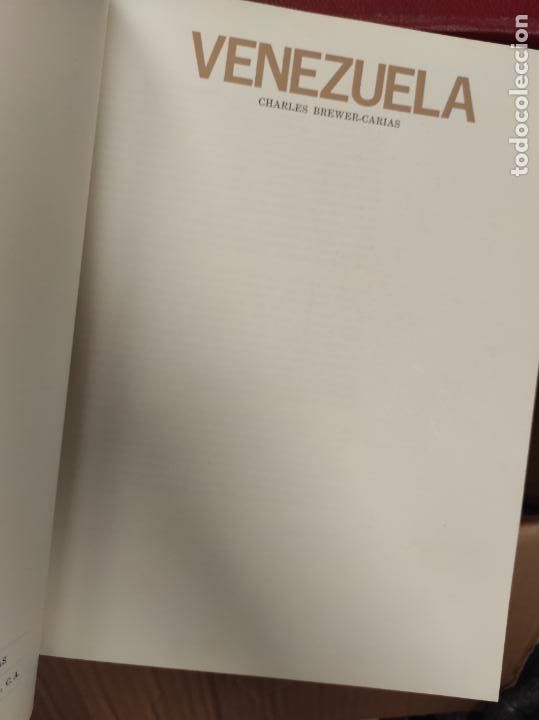 Libros de segunda mano: VENEZUELA. DE CHARLES BREWER. EDT ARTE. - Foto 2