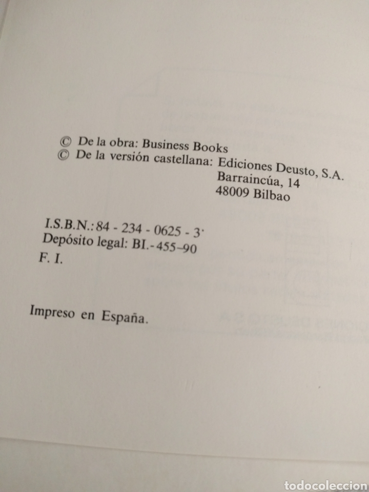 Libros de segunda mano: C&oacute;mo negociar con &eacute;xito. Deusto. - Foto 3