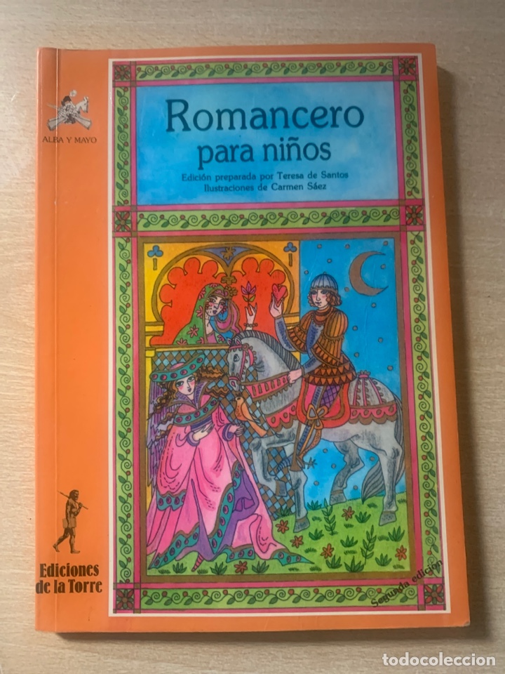 Libros de segunda mano: Romancero para ni&ntilde;os. Teresa de Santos - Foto 1