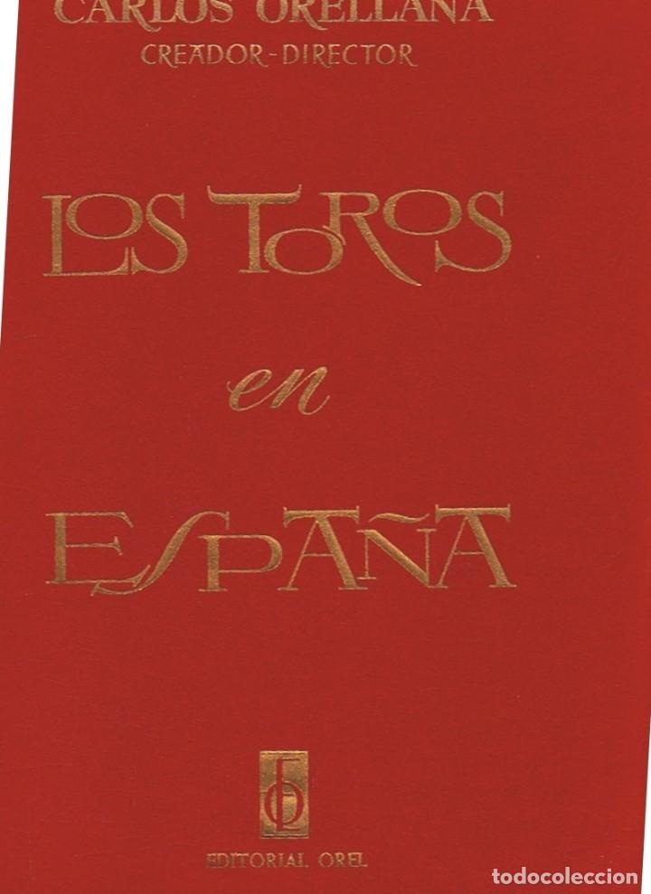 Libros de segunda mano: LOS TOROS EN ESPA&Ntilde;A. 3 Tomos. Autores Varios. - Foto 1