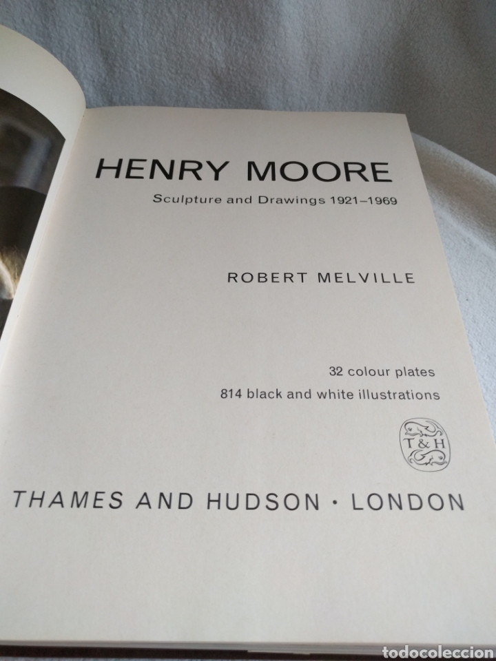 Libros de segunda mano: Henry Moore. Sculptrure and Drawing. Robert Melville. - Foto 3