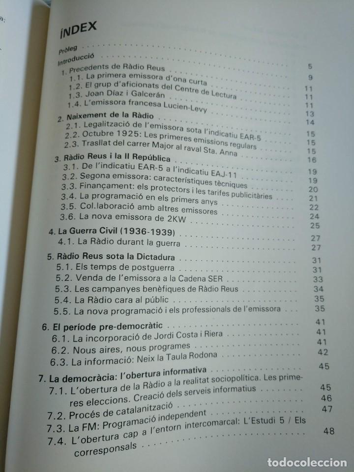 Libros de segunda mano: R&Agrave;DIO REUS, 60 ANYS DHIST&Ograve;RIA (1985) - Foto 15