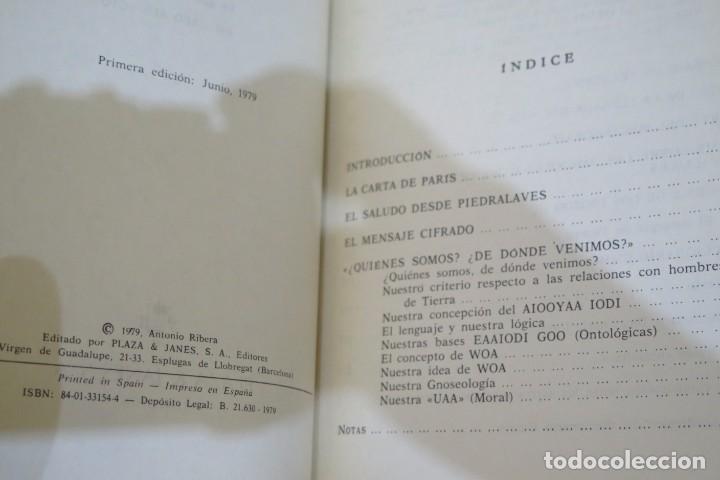 Libros de segunda mano: 1979.- EL MISTERIO DE UMMO. RIBERA - Foto 3