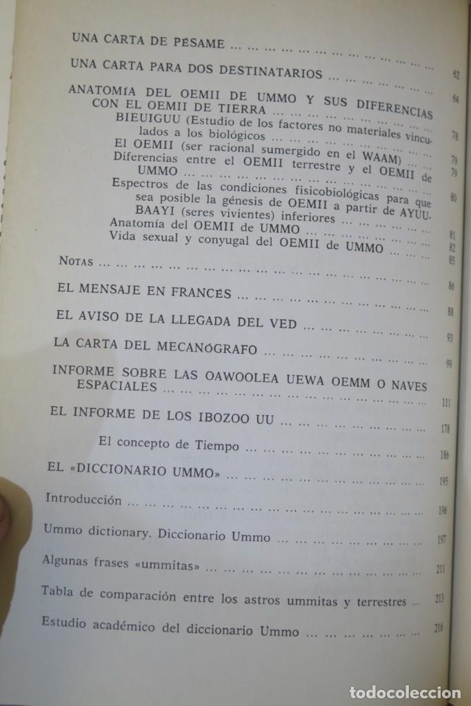 Libros de segunda mano: 1979.- EL MISTERIO DE UMMO. RIBERA - Foto 4