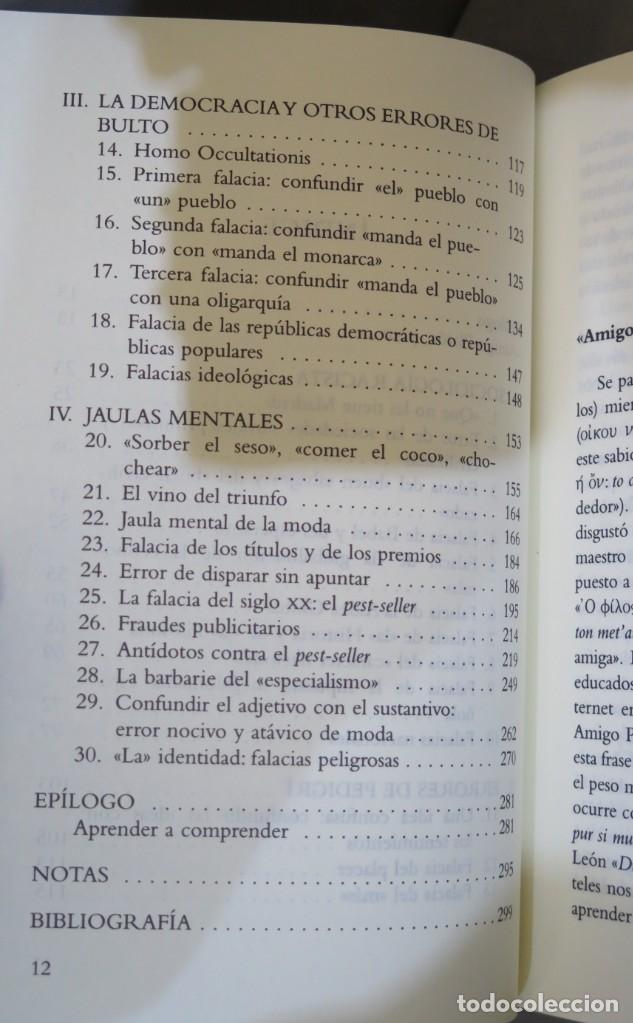 Libros de segunda mano: APRENDER A PENSAR CON LIBERTAD. J&Aacute;UREGUI. DEDICADO POR AUTOR - Foto 4