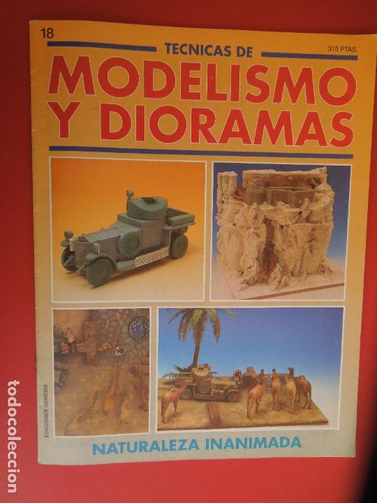 Second hand books: T&Eacute;CNICAS DE MODELISMO Y DIORAMAS N&ordm; 18- NATURALEZA INANIMADA - EDICIONES GENESIS 1991