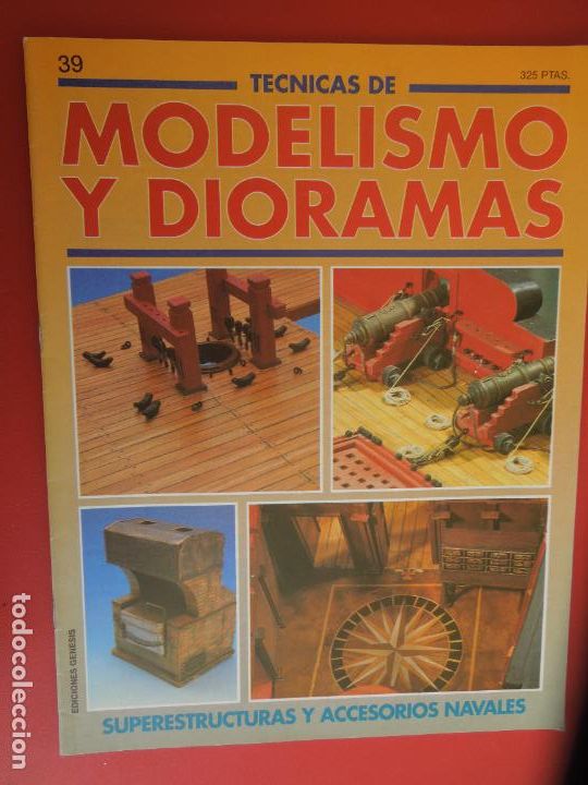 Second hand books: T&Eacute;CNICAS DE MODELISMO Y DIORAMAS N&ordm; 39- SUPERESTRUCTURAS Y ACCESORIOS NAVAL EDICIONES GENESIS 1991
