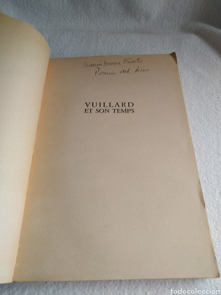 Libros de segunda mano: Vuillard et son temps. Par Claude Roger Marx. - Foto 2