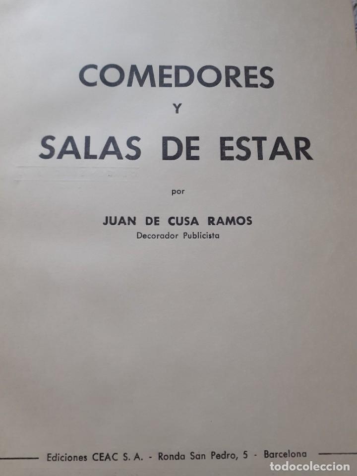 Libros de segunda mano: Libro decoraci&oacute;n comedores salas de estar - Foto 4