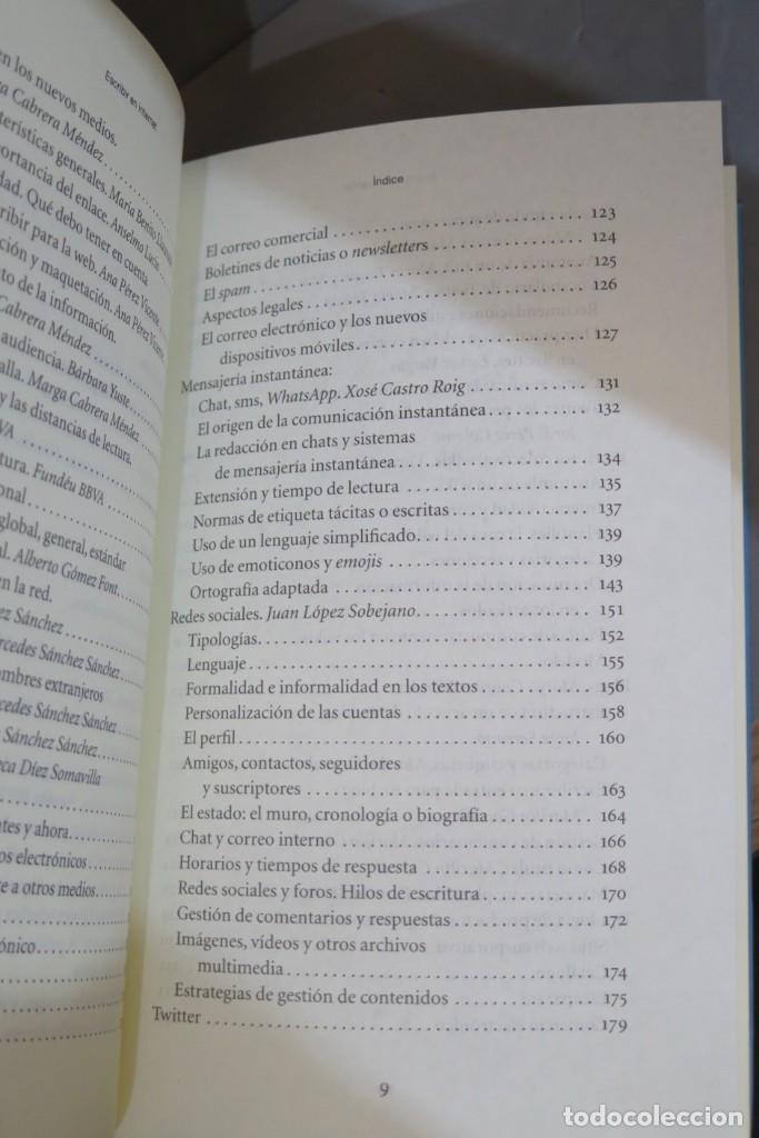 Libros de segunda mano: ESCRIBIR EN INTERNET. GALAXIA GUTENBERG - Foto 4