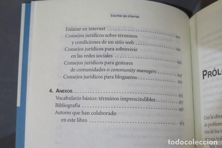 Libros de segunda mano: ESCRIBIR EN INTERNET. GALAXIA GUTENBERG - Foto 9