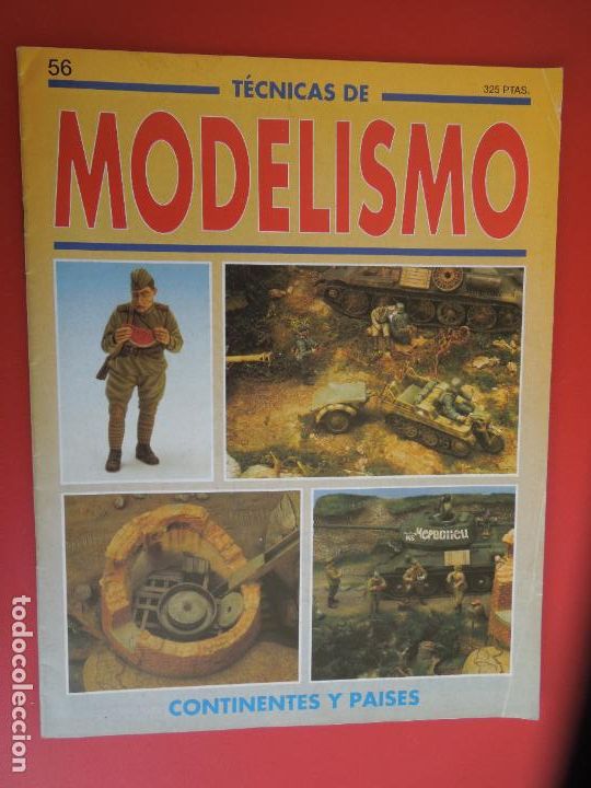 Second hand books: T&Eacute;CNICAS DE MODELISMO Y DIORAMAS N&ordm; 56- CONTINENTES Y PAISES - EDICIONES GENESIS 1991