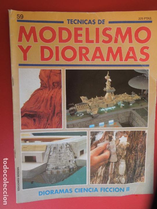Second hand books: T&Eacute;CNICAS DE MODELISMO Y DIORAMAS N&ordm; 59- DIORAMAS CIENCIA FICCION II - EDICIONES GENESIS 1991