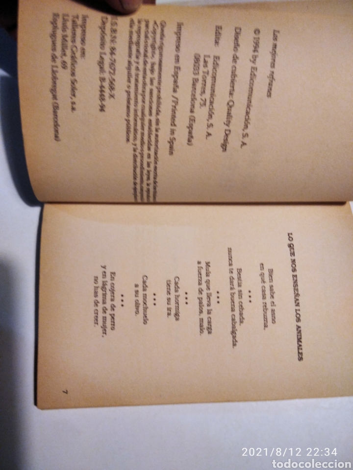 Libros de segunda mano: Los mejores refranes - Foto 2