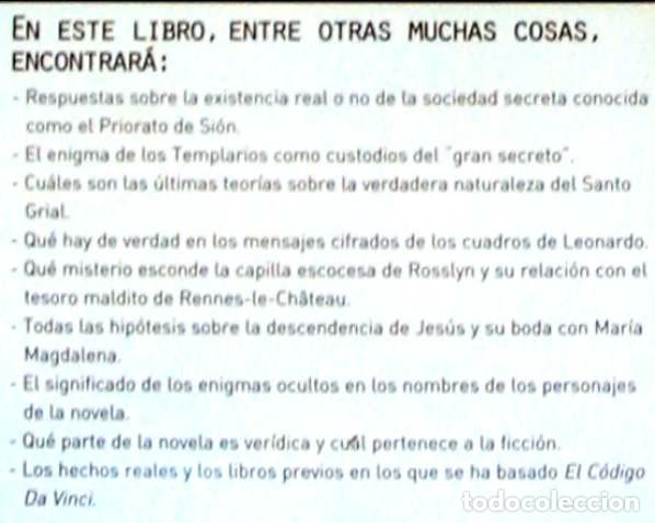 Libros de segunda mano: DICCIONARIO DEL C&Oacute;DIGO DA VINCI - SIMON COX - ED. EDAF 2004 - VER INDICE - Foto 2