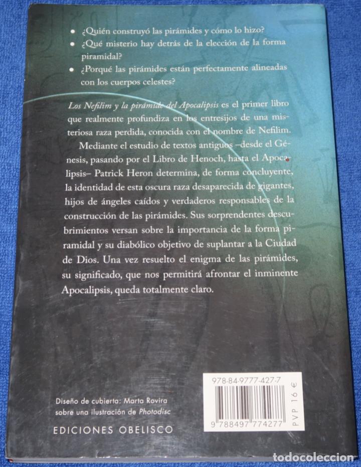 Libros de segunda mano: Los Nefilim y la pir&aacute;mide del Apocalipsis - Patrick Heron - Ediciones Obelisco (2008) - Foto 4