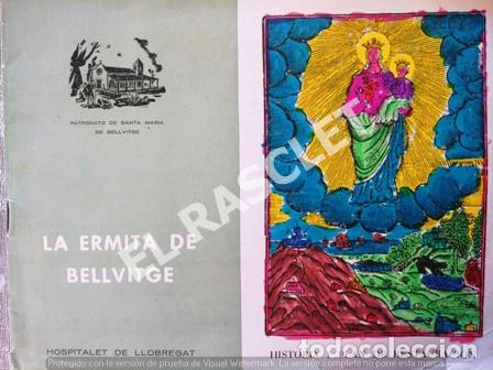 Libri di seconda mano: HISTORIA Y PLAN DE RESTAURACI&Oacute;N DE - LA ERMITA DE BELLVITGE - HOSPITALET DE LLOBREGAT
