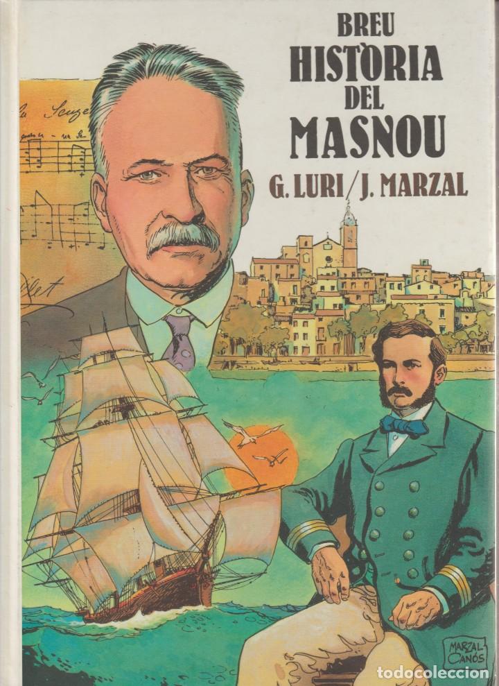 Libros de segunda mano: BREU HIST&Ograve;RIA DEL MASNOU - G.LURI - J. MARZAL - 1&ordf; EDICIO - ABRIL 1991