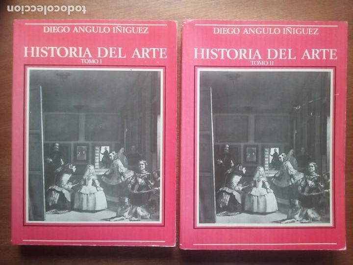 Libros de segunda mano: HISTORIA DEL ARTE, DIEGO ANGULO I&Ntilde;IGUEZ, 2 TOMOS, 1984
