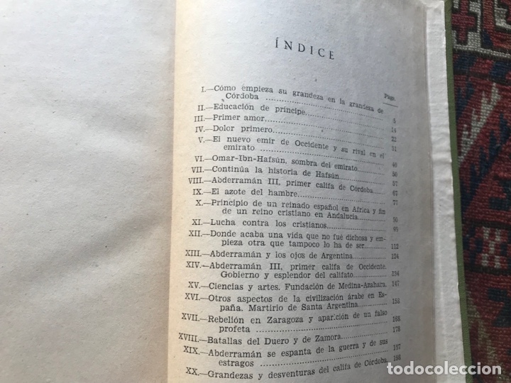 Libros de segunda mano: Abderram&aacute;n III. Mariano Tom&aacute;s. 1947 - Foto 5