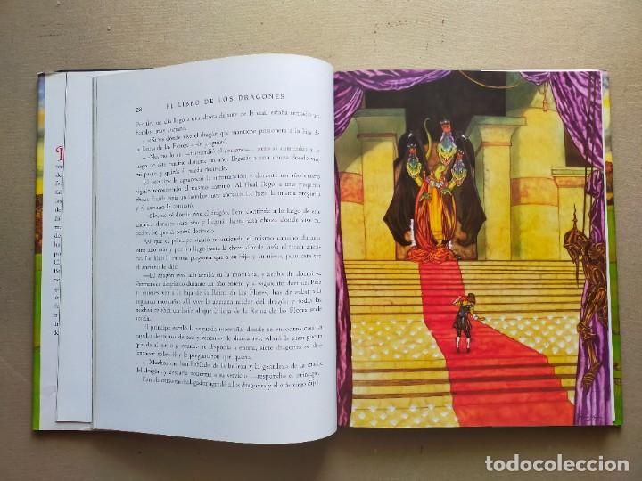 Libros de segunda mano: EL LIBRO DE LOS DRAGONES / Selecci&oacute;n e Ilustraciones: MICHAEL HAGUE / Ediciones B 2006 - Foto 7