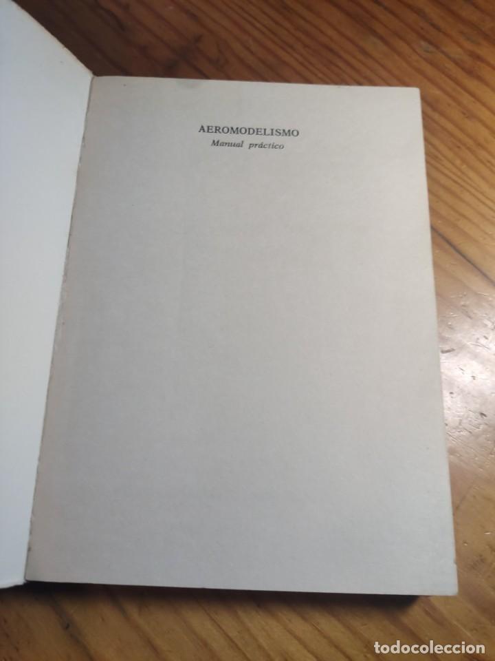 Libros de segunda mano: Aeromodelismo. Manual pr&aacute;ctico - Manfredo Pintus - Editorial de Vecchi - 1975. - Foto 2