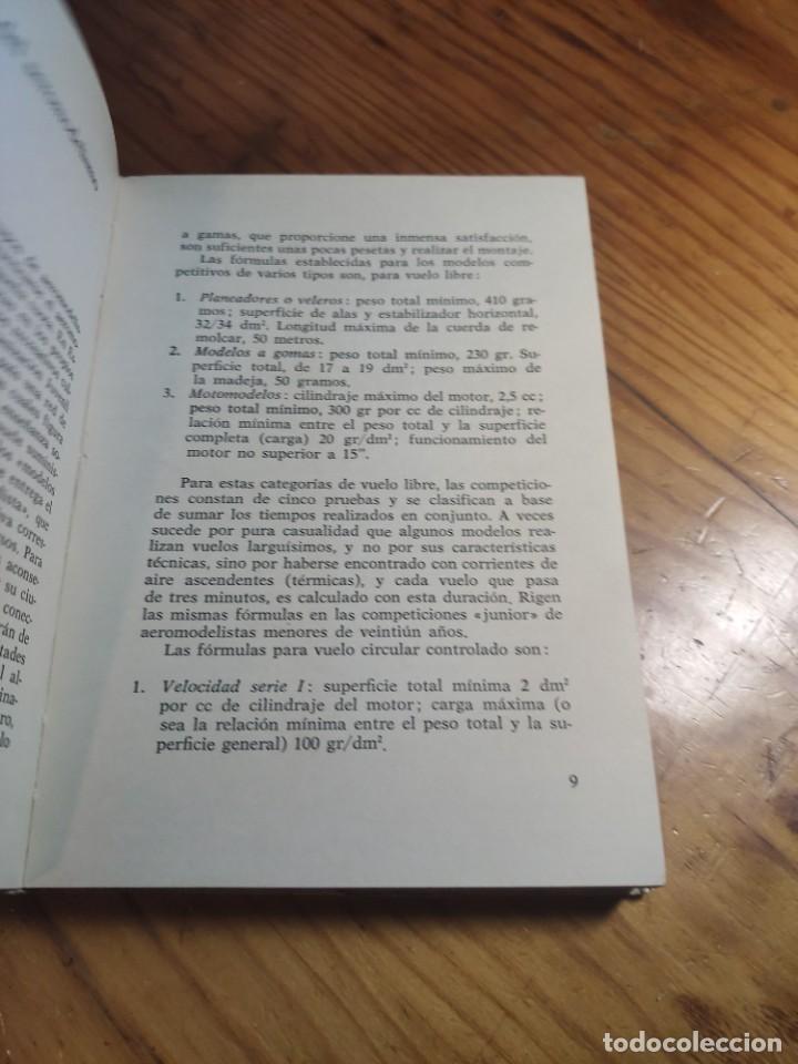 Libros de segunda mano: Aeromodelismo. Manual pr&aacute;ctico - Manfredo Pintus - Editorial de Vecchi - 1975. - Foto 5